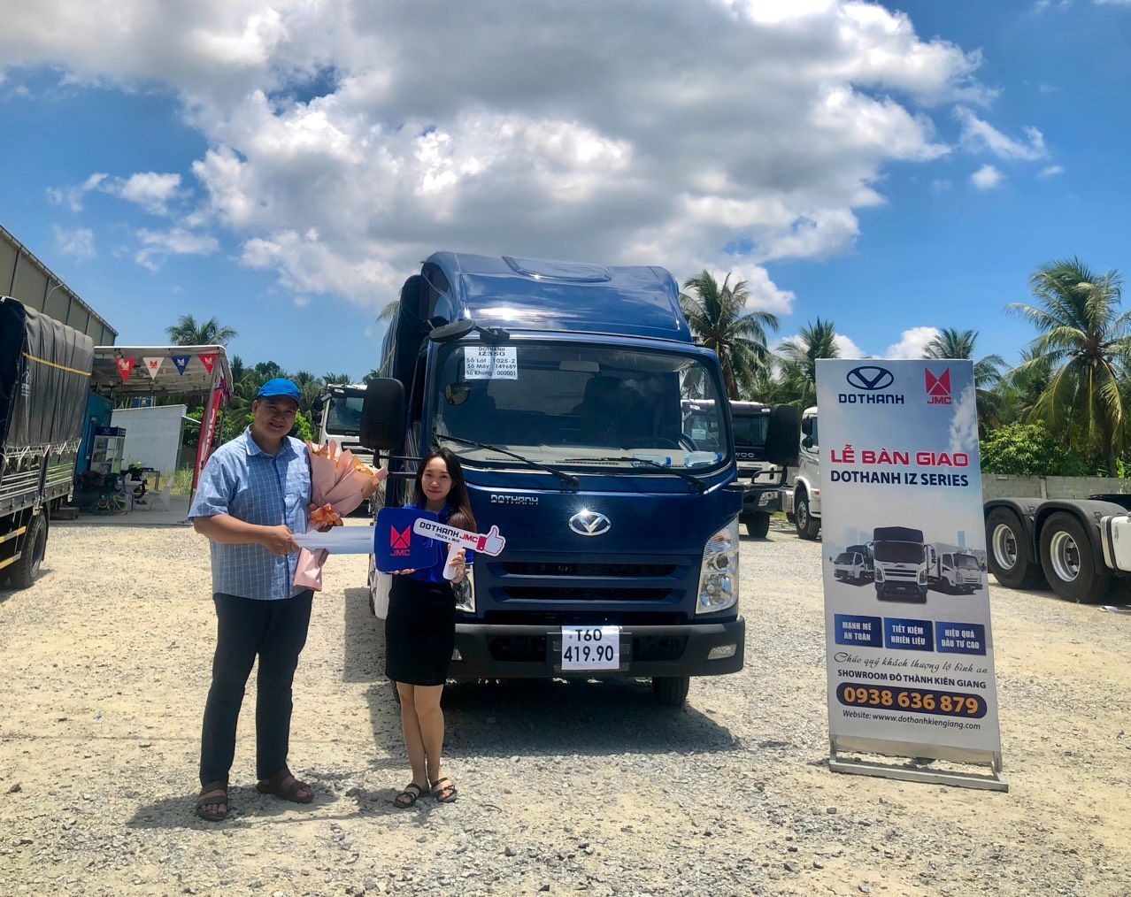 Xe tải Đô Thành 3.5 Tấn- động cơ isuzu- nhập 3 cục