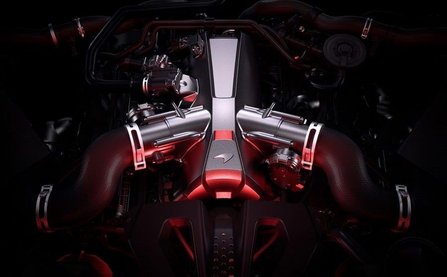 Động cơ McLaren 750S 2024