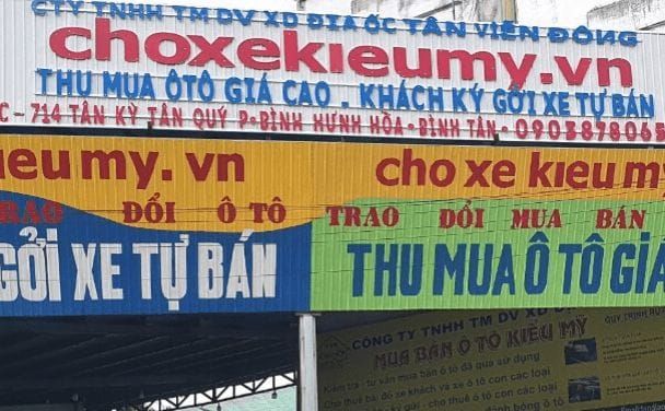 Chợ Xe Kiểu Mỹ