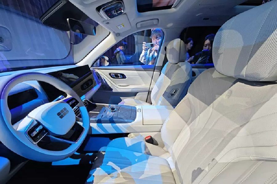 nội thất Geely Galaxy M9