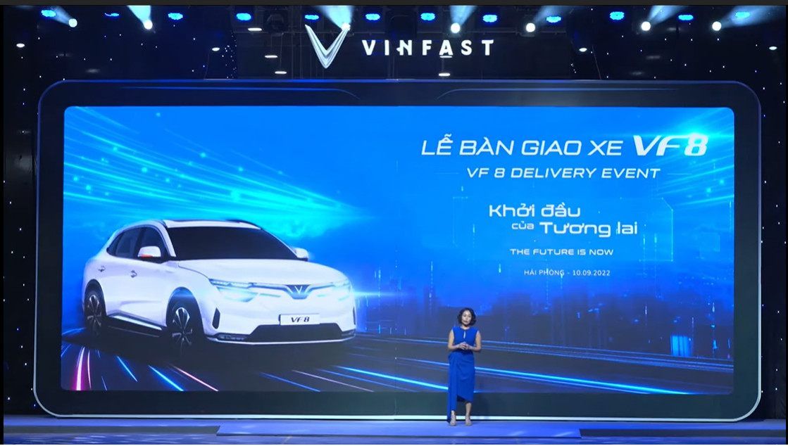 Phát biểu tại Lễ bàn giao xe VF 8