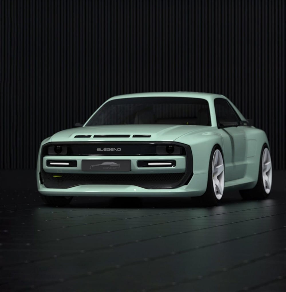 Phía trước của E-Legend EL1