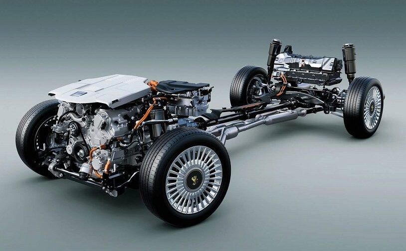 khung gầm và động cơ