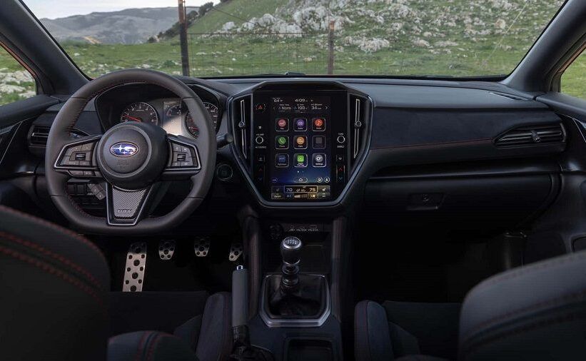 Nội thất Subaru WRX TR 2024
