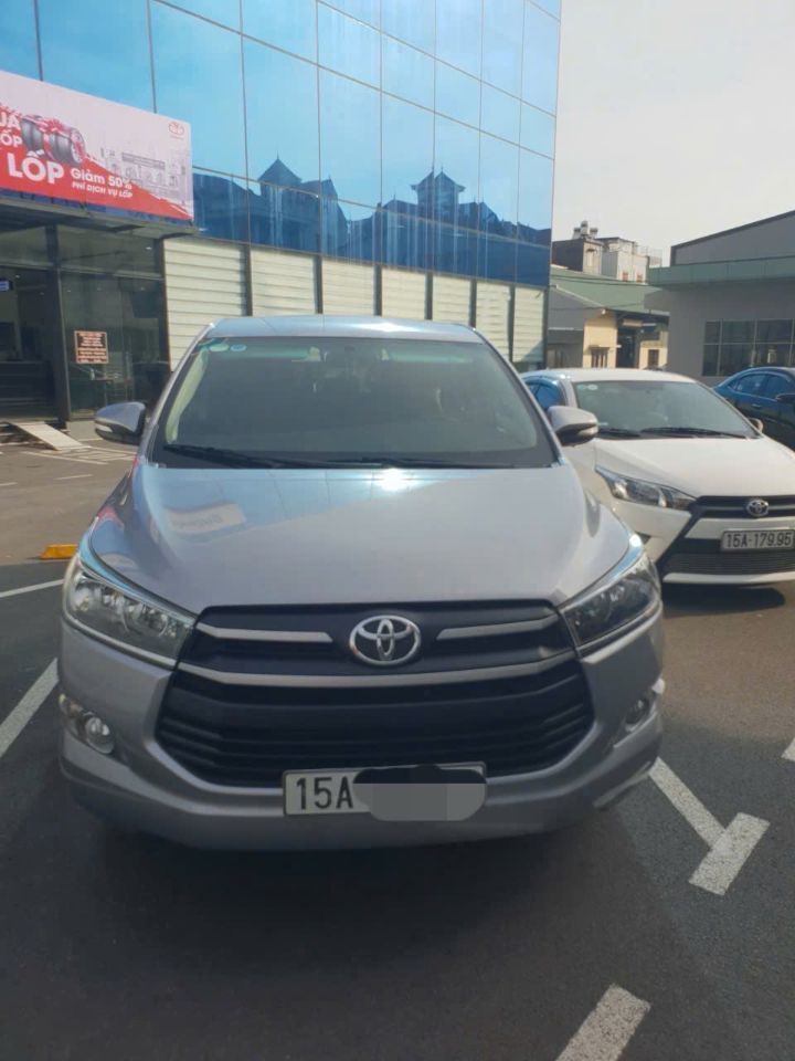 BÁN INNOVA 2017 2.0G SỐ TỰ ĐỘNG– MÀU BẠC – TẠI NGÔ QUYỀN, HẢI PHÒNG