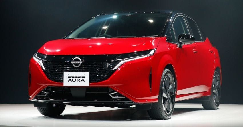 Cận cảnh thiết kế đầu xe của Nissan Note Aura 2022 Cận cảnh thiết kế đầu xe của Nissan Note Aura 2022