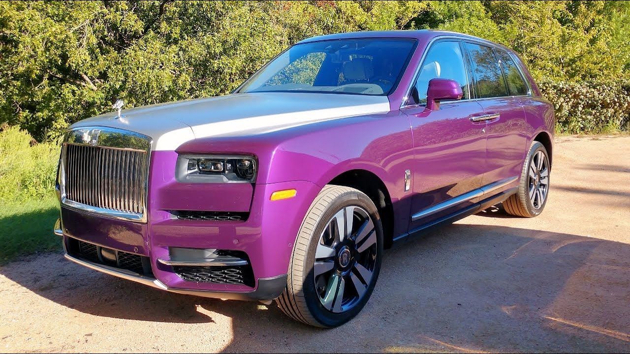 Rolls-Royce Cullinan Purple Silk