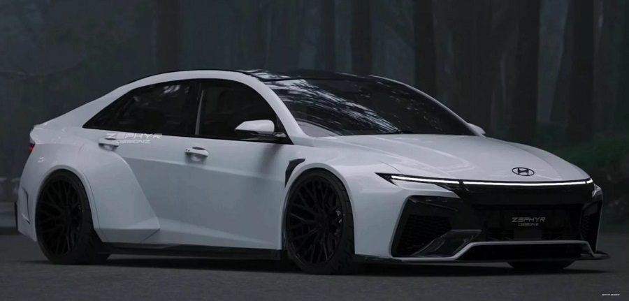 Hyundai Verna 2024 độ bởi Zephyr Designz