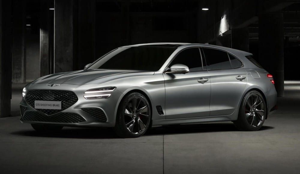 Vén màn phiên bản cốp rộng của sedan hạng sang Genesis G70