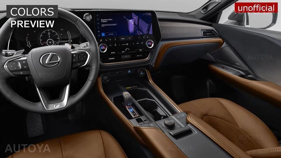 Nội thất Lexus TX 2024