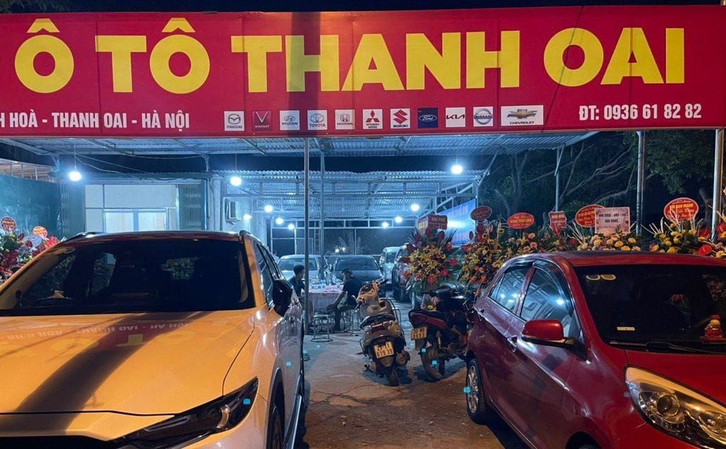 Chợ ô tô Thanh Oai