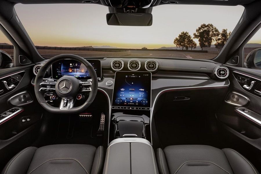 nội thất Mercedes-AMG C63 S E Performance 2024