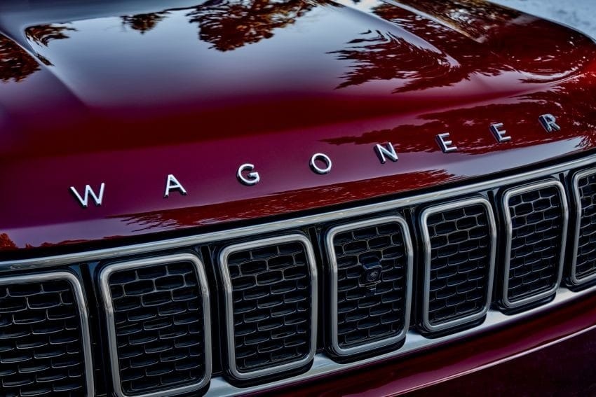 Lưới tản nhiệt của Jeep Wagoneer 2022 Lưới tản nhiệt của Jeep Wagoneer 2022