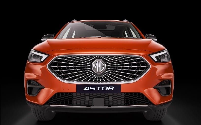 Thiết kế đầu xe của MG Astor 2021 Thiết kế đầu xe của MG Astor 2021