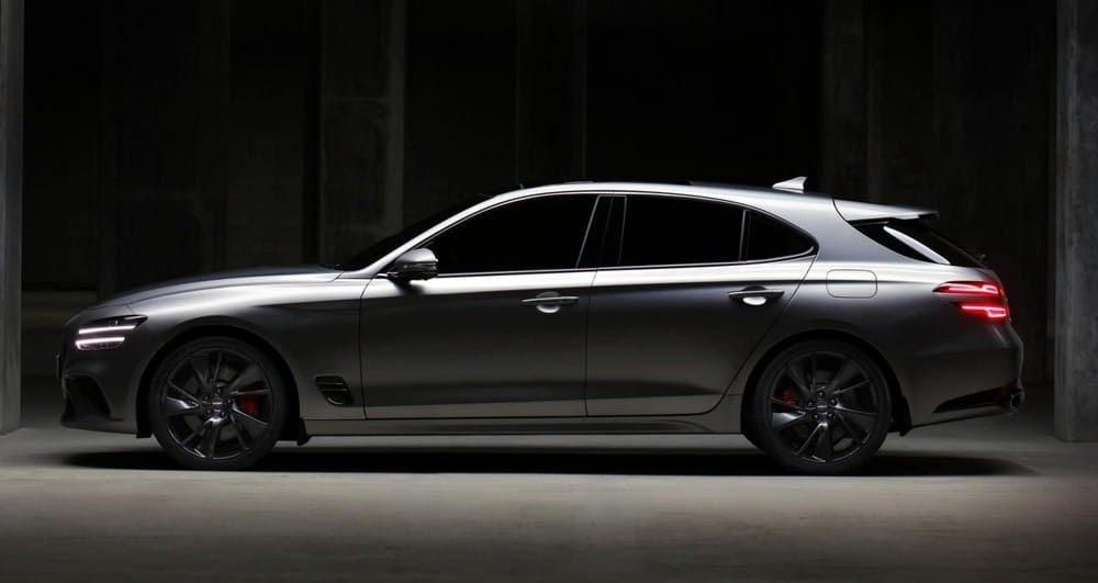 Genesis G70 Shooting Brake có kích thước giống phiên bản sedan