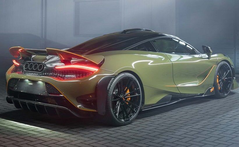 thân xe McLaren 765LT độ bởi Fostla.de Concepts và Novitec