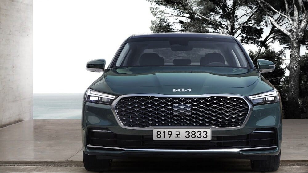 Cận cảnh thiết kế đầu xe của Kia K9 mới