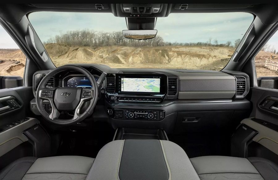 Nội thất Chevrolet Silverado HD ZR2 2024
