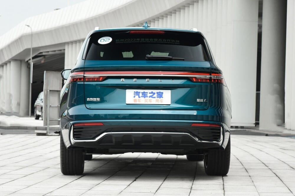 Thiết kế đuôi xe của Geely Xingyue L 2021 Thiết kế đuôi xe của Geely Xingyue L 2021