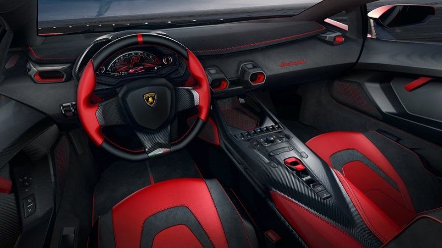 Nội thất Lamborghini Invencible và Autentica