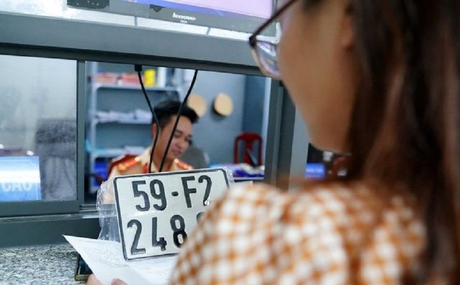 Quy trình cấp biển số ô tô, xe máy theo mã định danh cá nhân