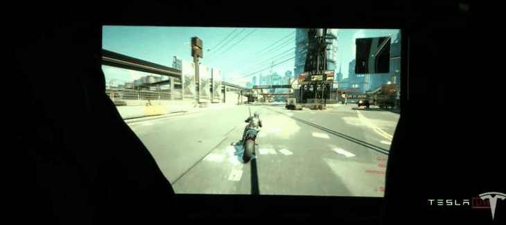 Tính năng giải trí trên Tesla Model S Plaid-2