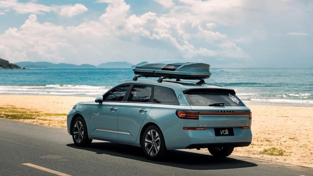 Phía sau của Baojun Valli Station Wagon 2021