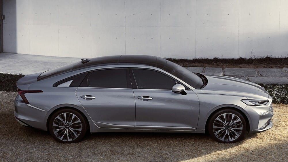 Kia K8 2022 có kích thước lớn Kia K8 2022 có kích thước lớn