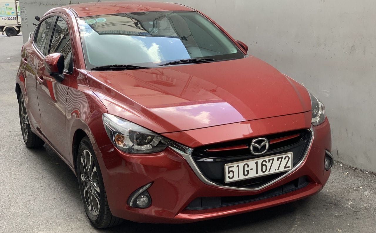Mazda 2 2018 Màu Đỏ Phong Thủy Cực Đẹp