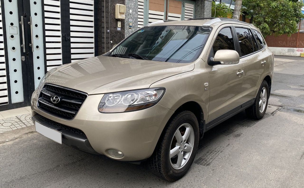 Hyundai Santa Fe 2010 Màu Vàng Cát