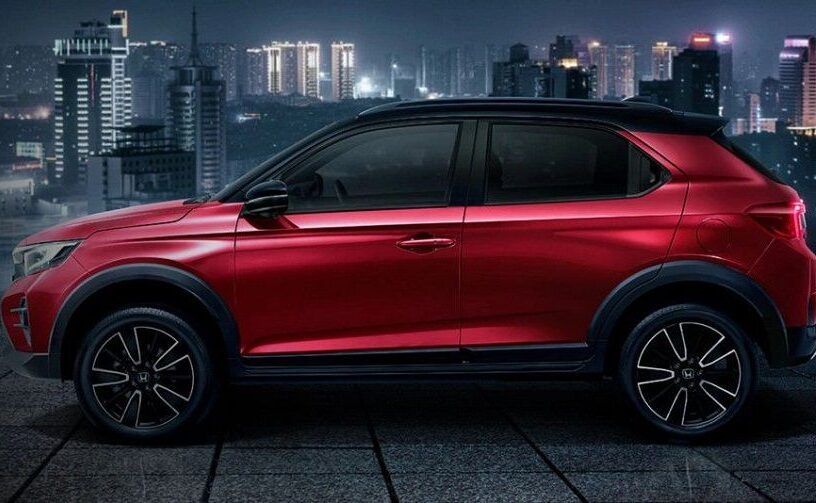 Thân xe Honda WR-V 2023