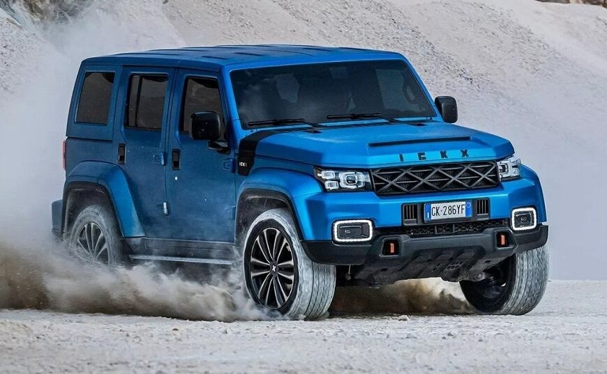 Ickx K2 SUV địa hình Trung – Ý với thiết kế đầy sức mạnh
