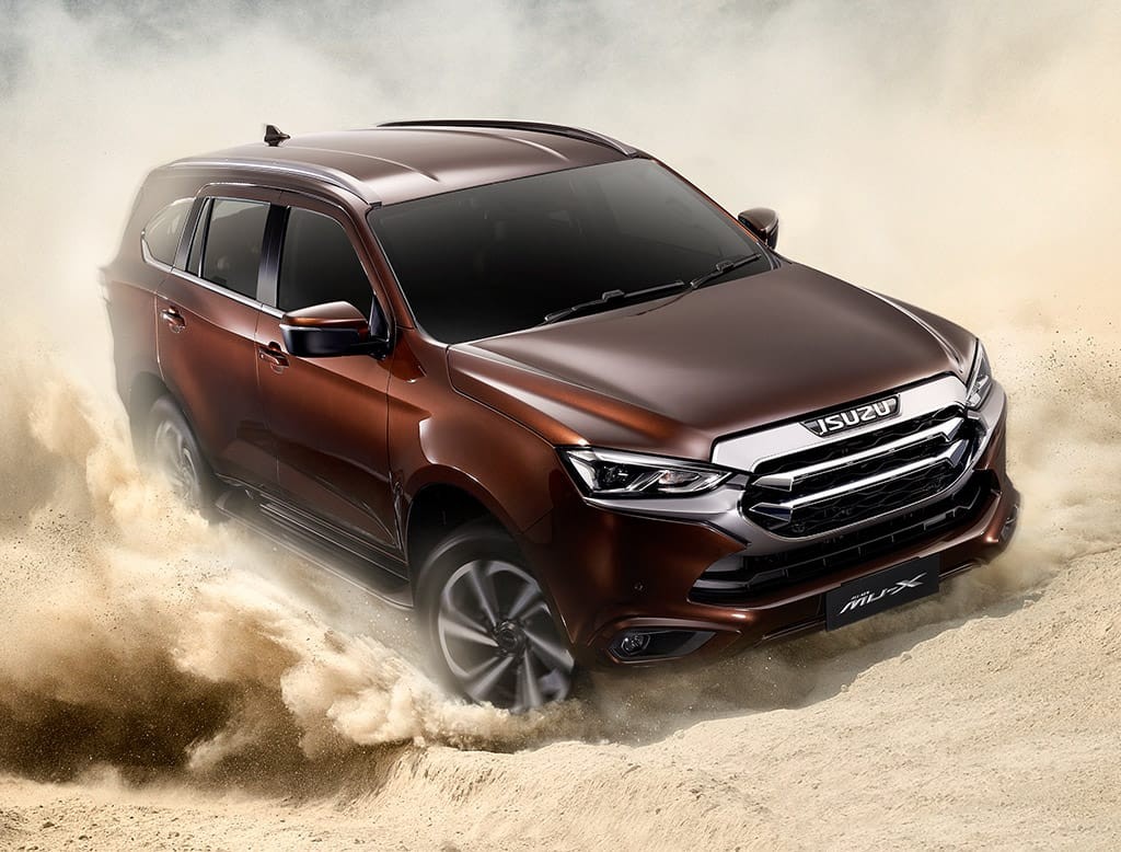 Isuzu MU-X 2021 chính thức ra mắt với 6 phiên bản