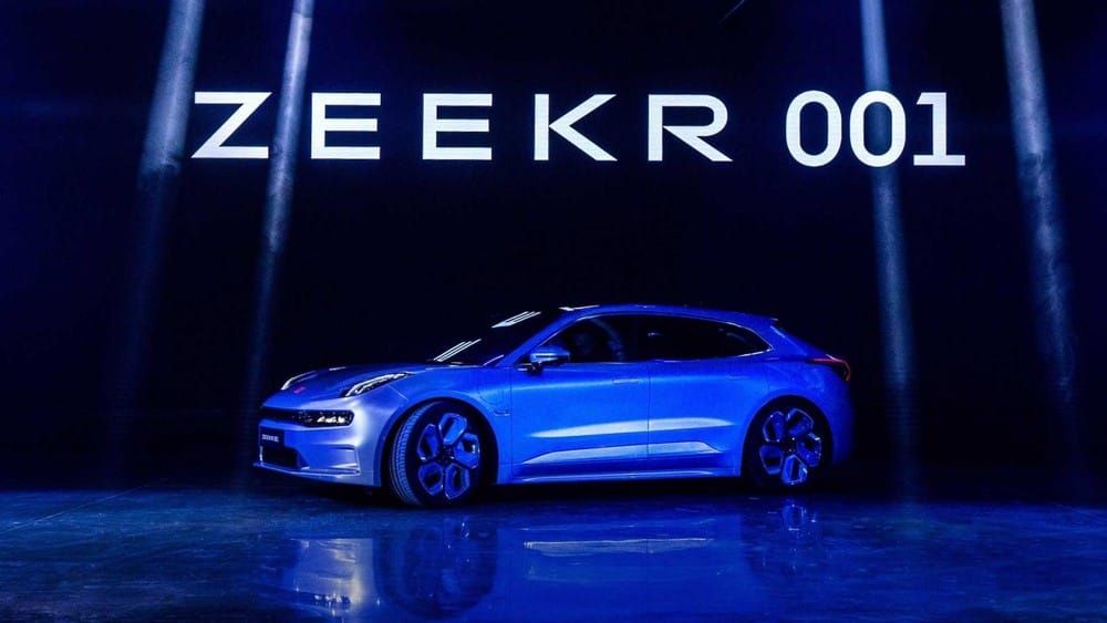 Zeekr 001 tại buổi lễ ra mắt