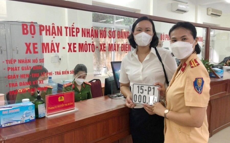 Quy trình cấp biển số ô tô, xe máy theo mã định danh cá nhân