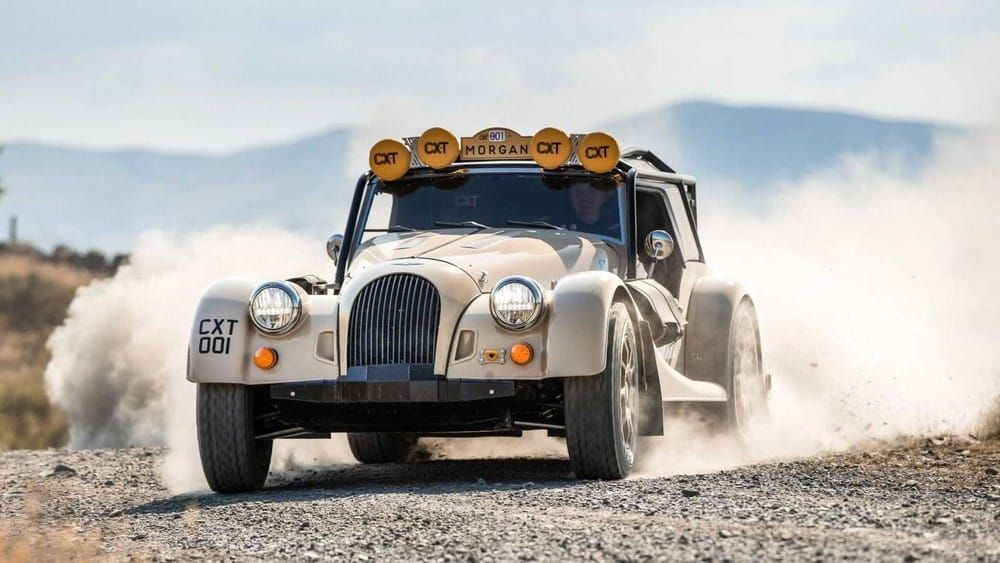 Phía trước của Morgan Plus Four CX-T