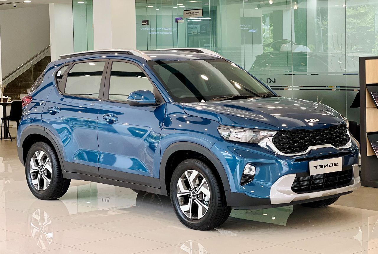 KIA Sonet mới 100% sẵn xe đủ màu giao ngay