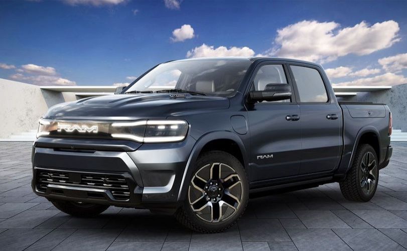 Ram 1500 REV 2024 xe bán tải điện sắp ra mắt
