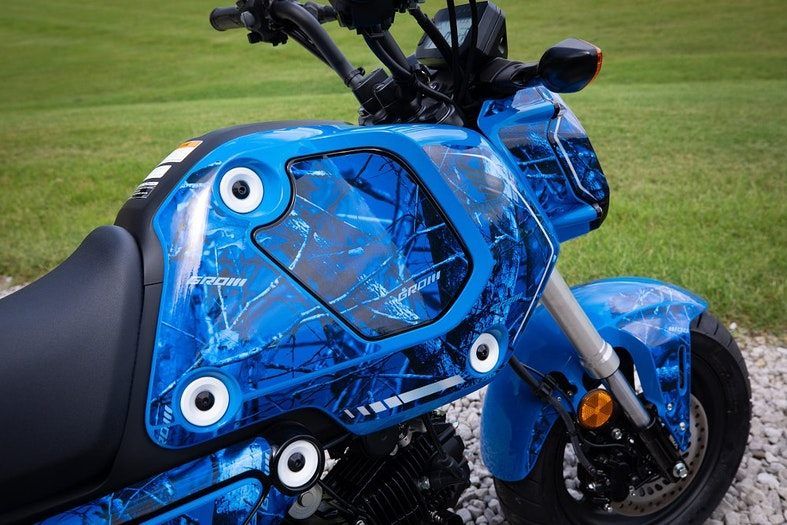 Honda Grom 2022 màu xanh