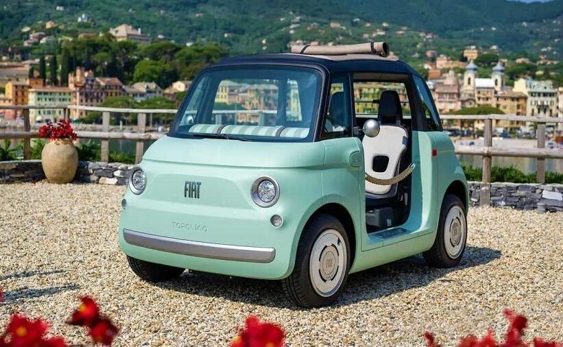 Fiat Topolino - Chiếc xe điện nhỏ gọn, lấy cảm hứng từ Citroen Ami