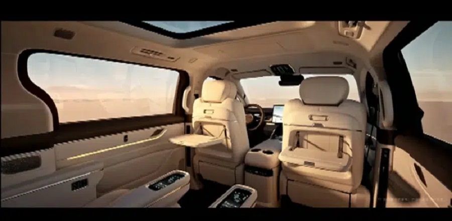 Nội thất Geely Galaxy V900