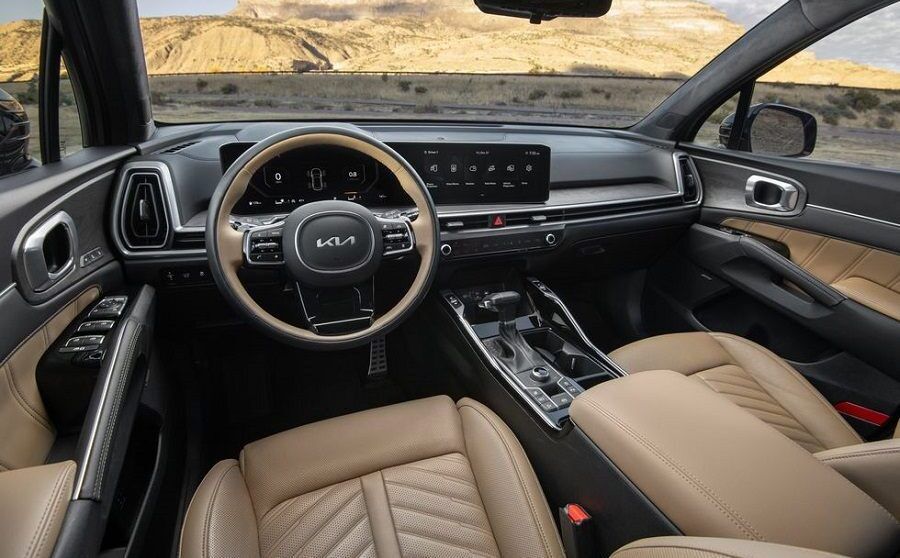 Nội thất Kia Sorento Hybrid và Plug-in Hybrid 2025