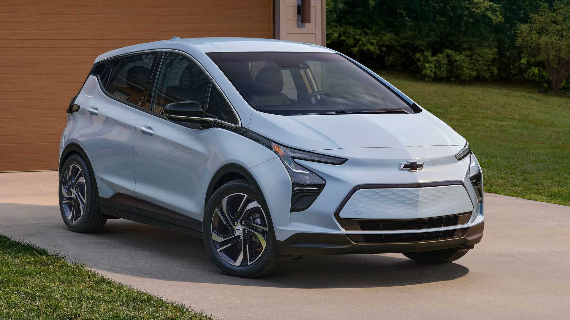 đầu xe Chevrolet Bolt EV và EUV 2023