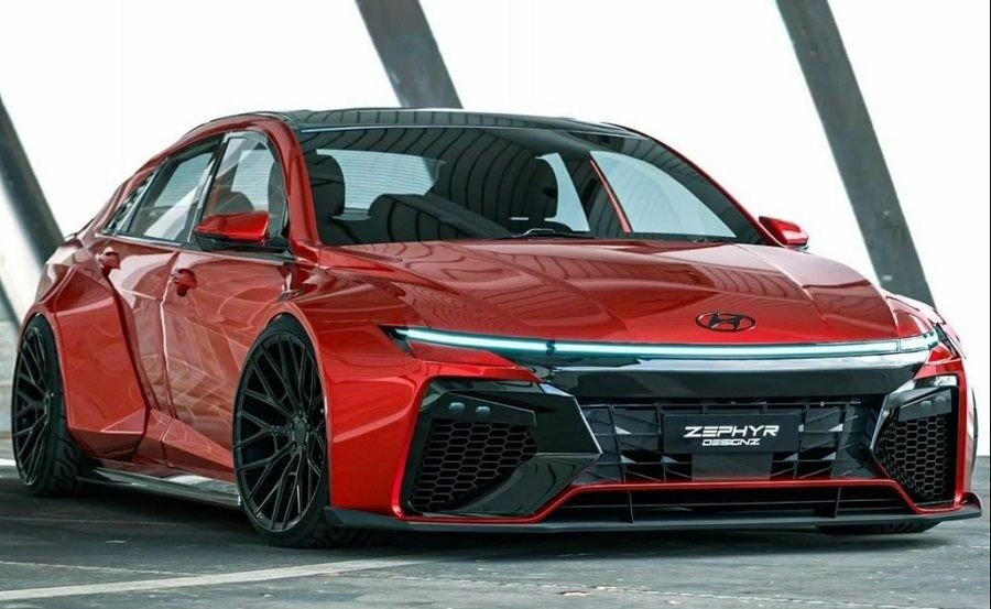 Hyundai Verna 2024 độ bởi Zephyr Designz