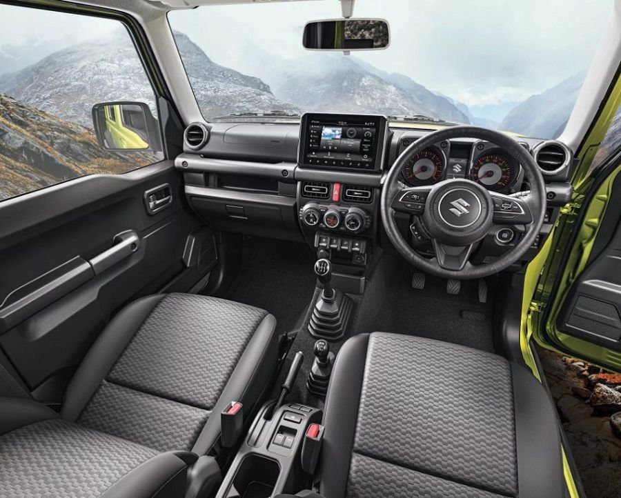 Nội thất Suzuki Jimny 5 cửa