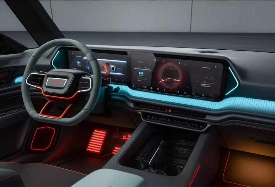Nội thất Dodge Rampage EV 2027